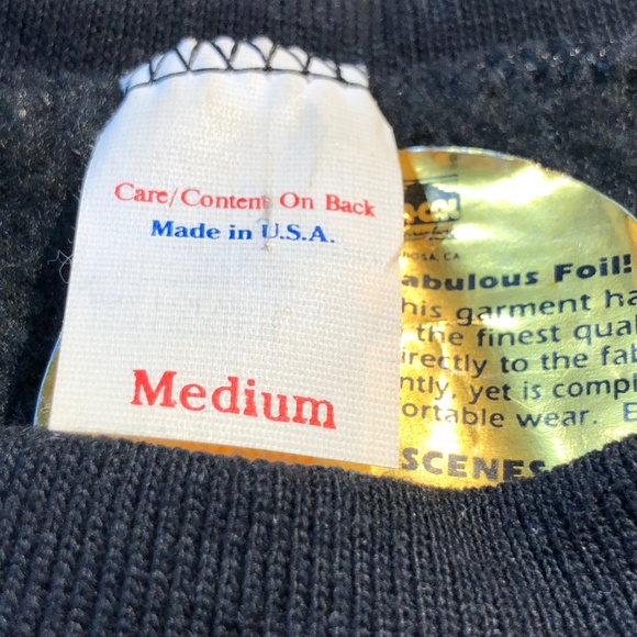 Vintage Keehn Scenes Horse Moon Sweatshirt M Crew - Picture 3 of 8